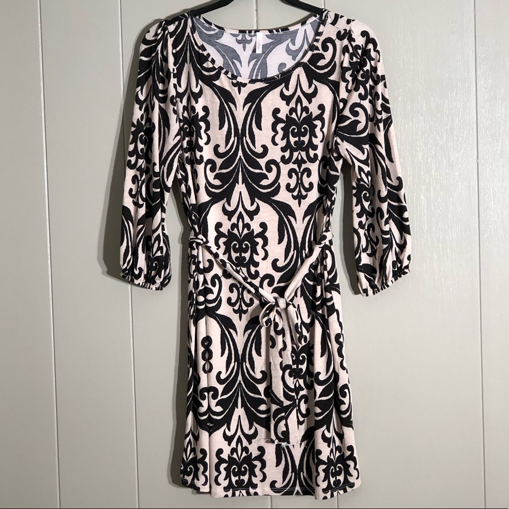 Pink blush maternity dress